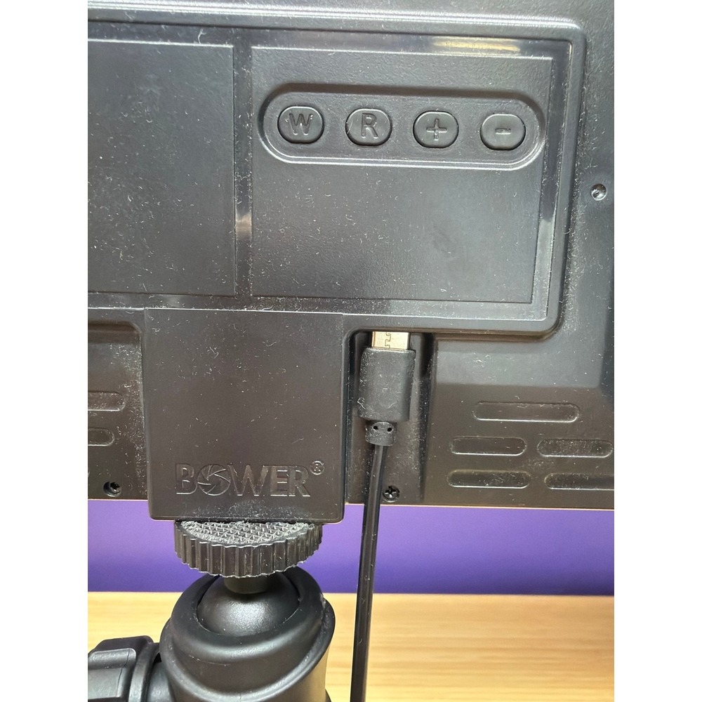Bower LED Video Light Panel Desk Stand Set of 2 USB Powered Adjustable - Picture 4 of 6